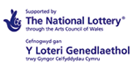 Supported by The National Lottery through the Arts Council of Wales