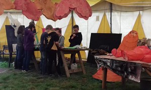 Prop making in the big top