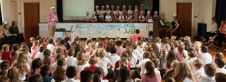 End of project performance at Buttington Trewern Primary School